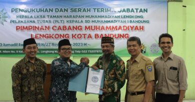 serah terima jabatan lksa taman harapan