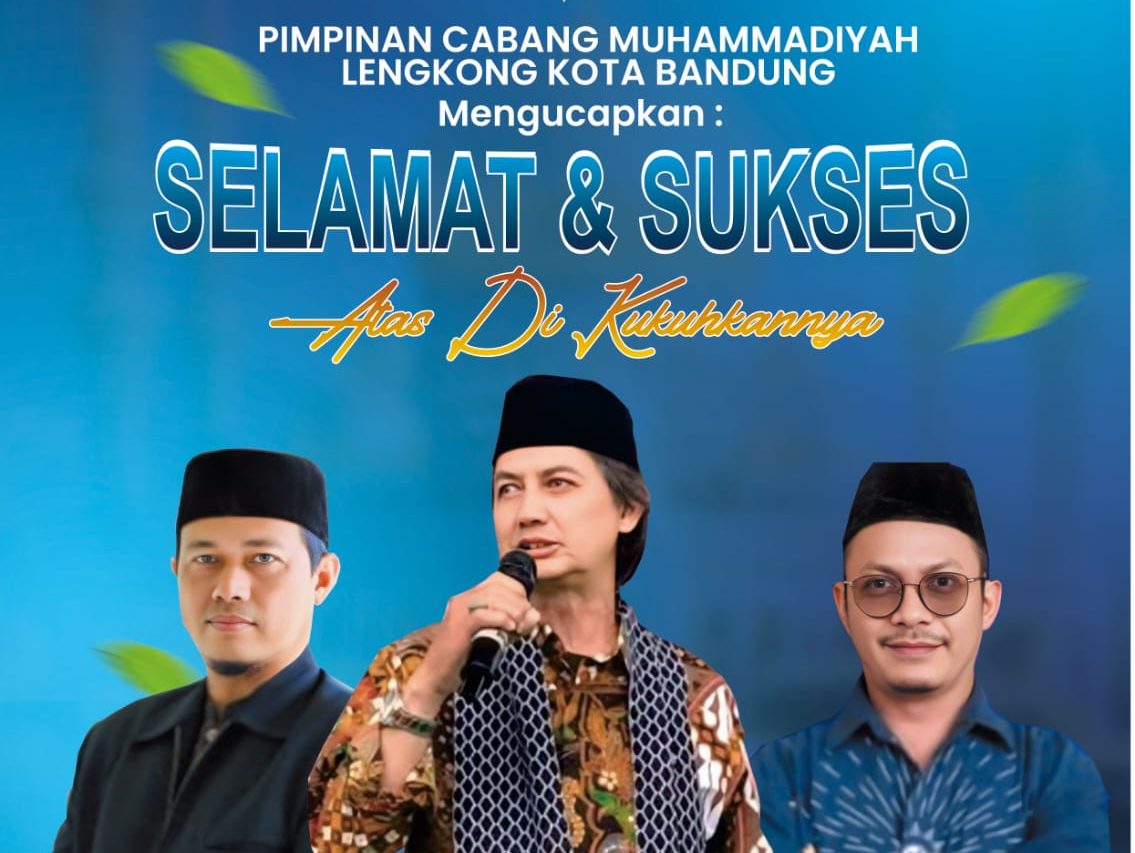 Selamat atas Penetapan Ketua PDM Kota Bandung 2022-2027