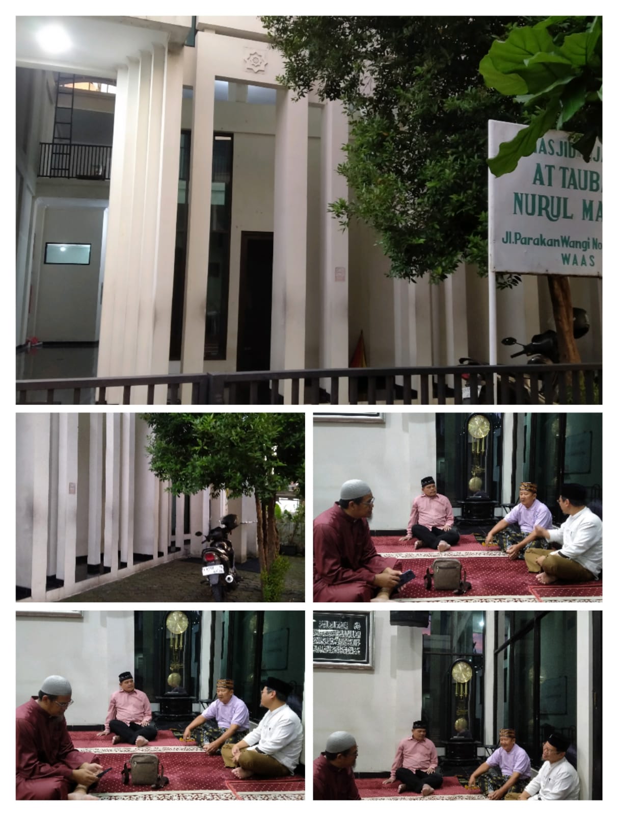 Read more about the article Koordinasi Majelis Tabligh ke DKM Masjid At-Taubah