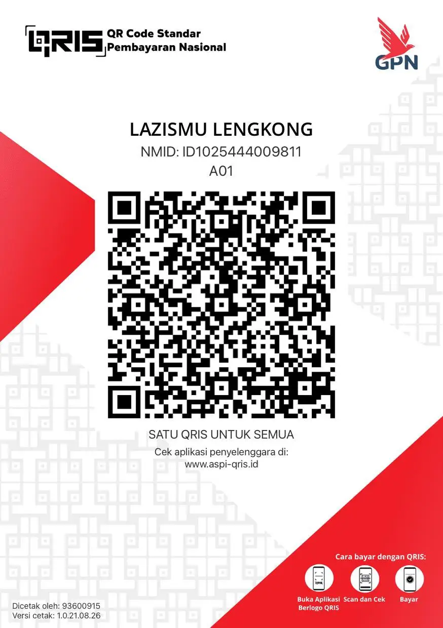 QRIS LAZISMU KL PCM Lengkong